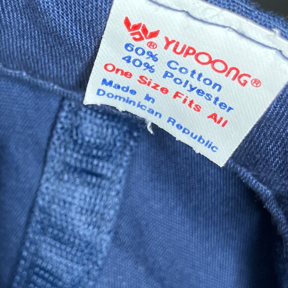 Vintage Blue Yupoong Don Center Motors Chevrolet Chevy Snapback Rope Hat Cap - Picture 6 of 6